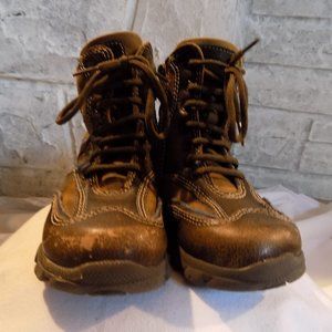 Primigi Toddler Leather Boots, Brown - Size 11